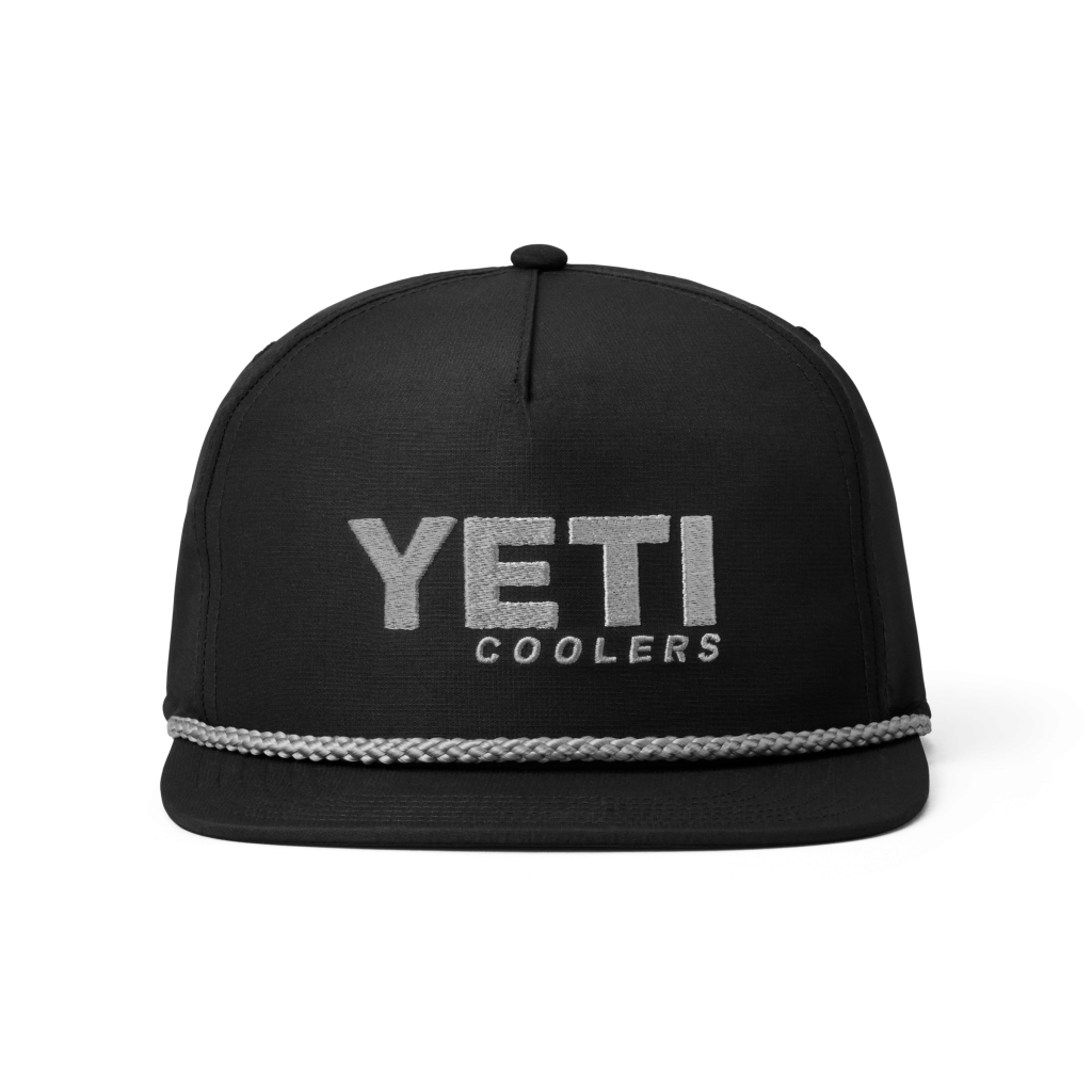 YETI COOLERS Mid Pro Flat Brim Rope Hat